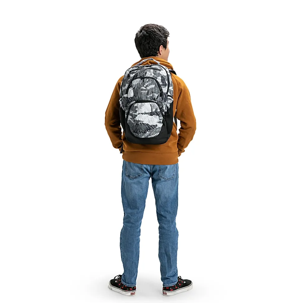 High Sierra Swoop Backpack With 17" Laptop Pocket, Camo