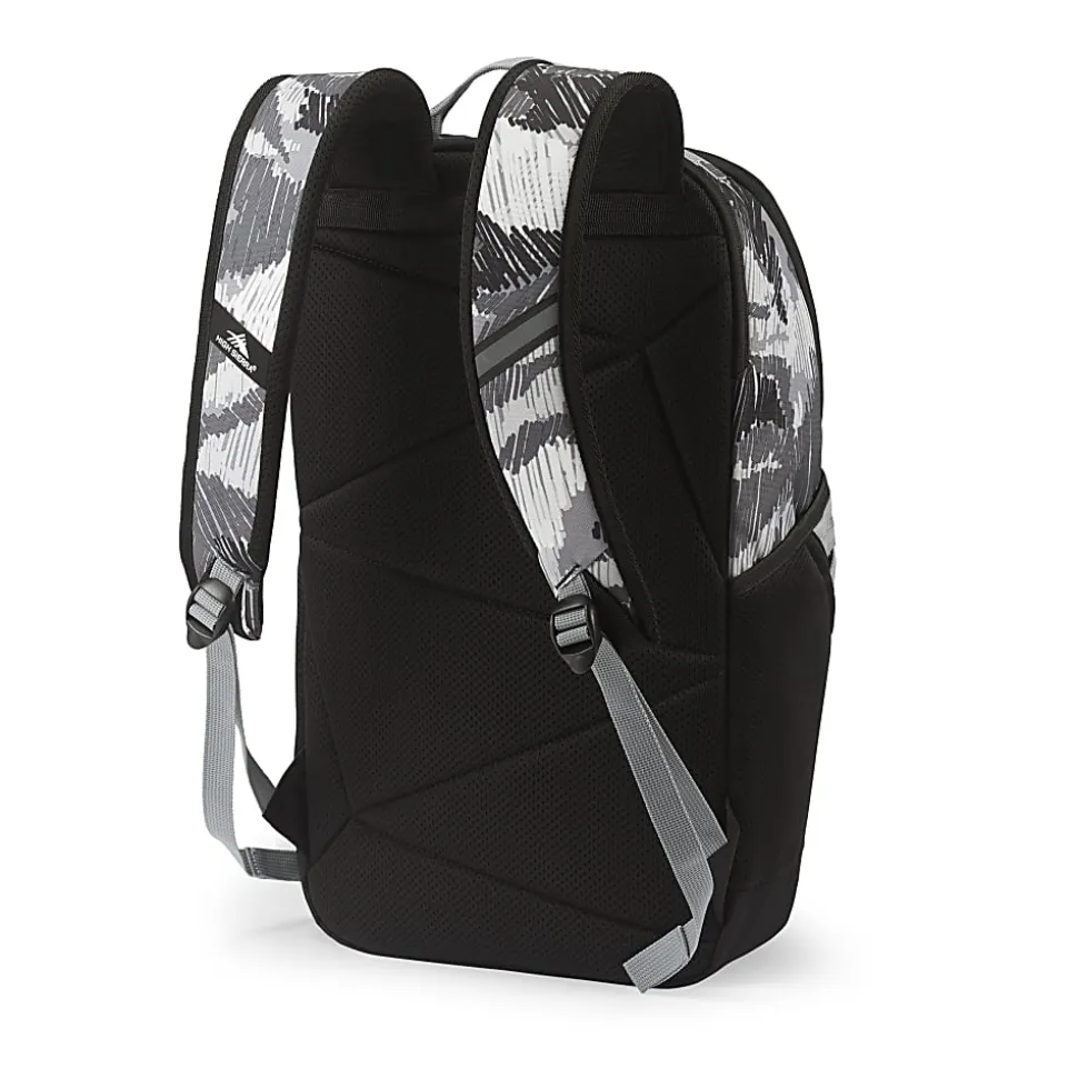 High Sierra Swoop Backpack With 17" Laptop Pocket, Camo