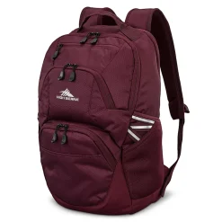 High Sierra Swoop Laptop Backpack With 17" Laptop Pocket, Maroon