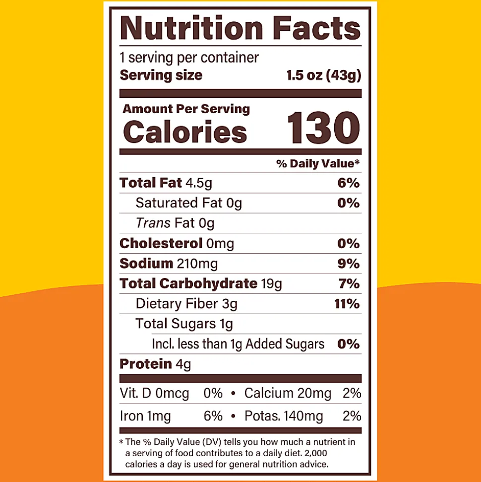 HIPPEAS Organic Chickpea Puffs Nacho Vibes, 1.5 Oz Bags, Pack Of 12 Bags
