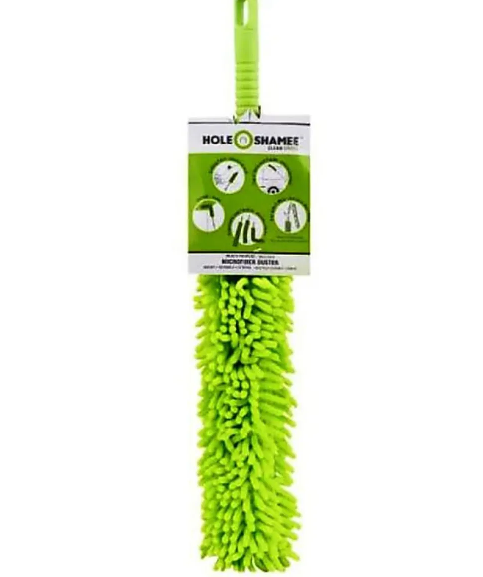 Hole N Shamee Microfiber Duster, 22”, Green