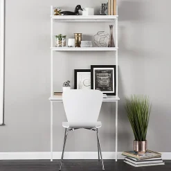 Holly & Martin Haeloen 30"W Wall-Mounted Writing Desk, White