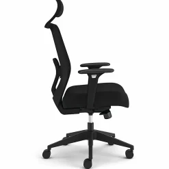 HON Altern Task Chair - Fabric, Foam Seat Material - Mesh Back Material - Black Frame Color - Mid Back - Black - Armrest - 1 Each