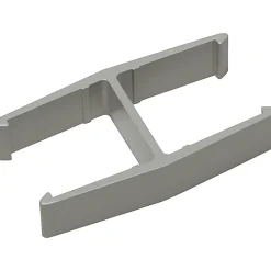 HON® Basyx basyx by HON Versé® Partitions, QuickConnect 180° Straight Connector, Pack Of 2