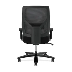 HON® Basyx Big & Tall Mid Back Task Chair, Black