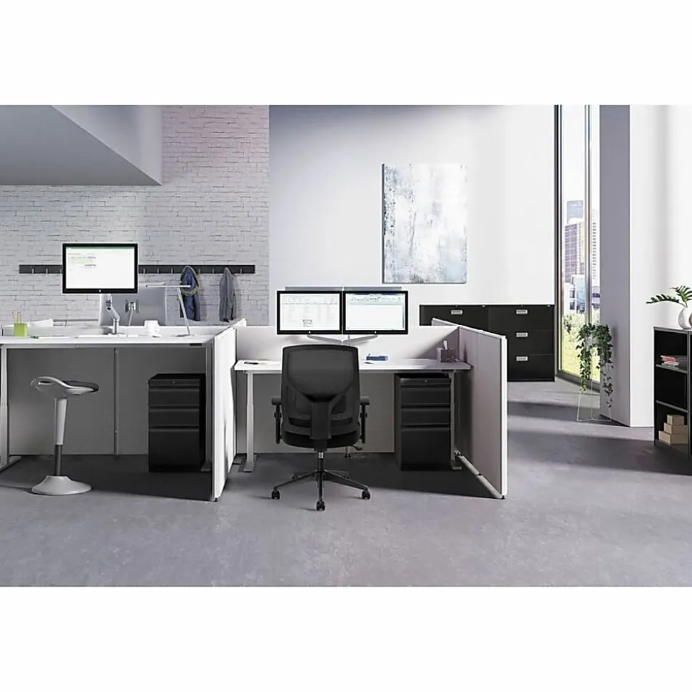HON® Basyx Verse® Panel System, 72"H x 48"W, Gray