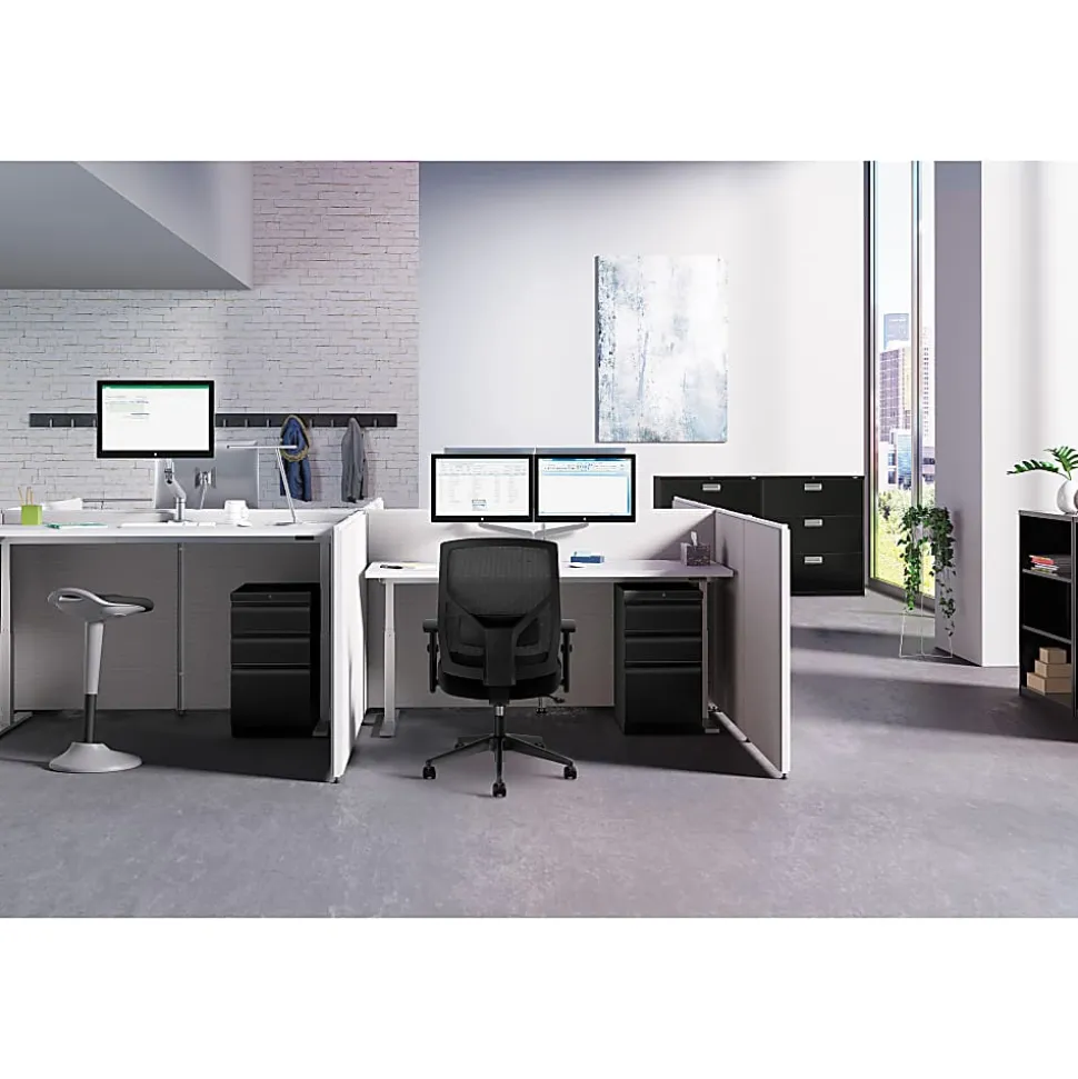 HON® Basyx Verse® Panel System, 72"H x 30"W, Gray
