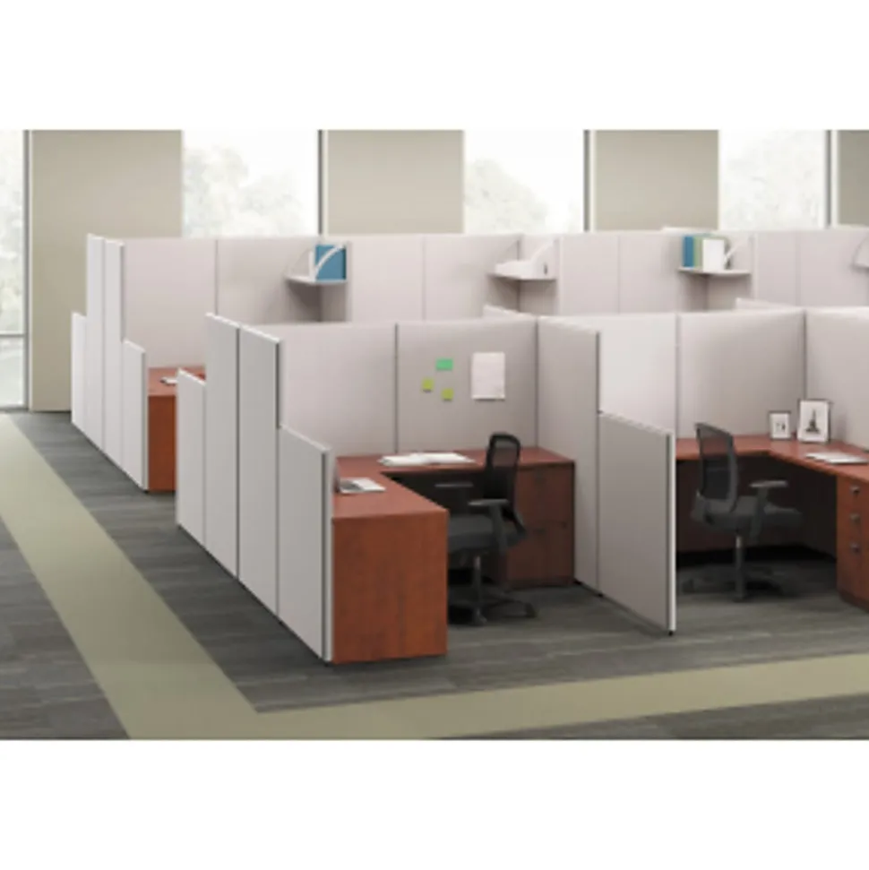 HON® Basyx Verse® Panel System, 72"H x 61"W, Gray