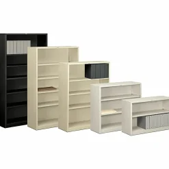 HON® Brigade® 4 Shelf Transitional Modular Shelving Bookcase,60