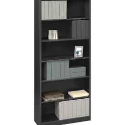 HON® Brigade® Steel Modular Shelving Bookcase, 6 Shelves, 81
