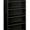 HON® Brigade® Steel Modular Shelving Bookcase, 5 Shelves, 72"H x 34-1/2"W x 12-5/8"D, Black