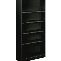 HON® Brigade® Steel Modular Shelving Bookcase, 5 Shelves, 72