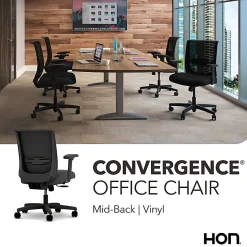 HON® Convergence Task Chair, Basalt/Black, HONCMY1AUR10