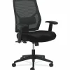 HON® Crio Fabric Mid-Back Task Chair, Black