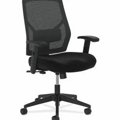 HON® Crio Fabric Mid-Back Task Chair, Black