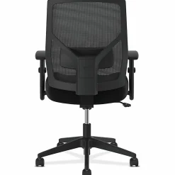 HON® Crio Fabric Mid-Back Task Chair, Black