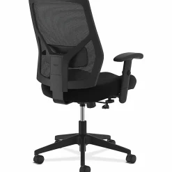 HON® Crio Fabric Mid-Back Task Chair, Black