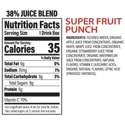 Honest Kids Organic Fruit Juice Drink Boxes Variety Pack, 6 Oz, Pack Of 40 Boxes