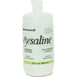 Honeywell Fendall Eyesaline Eyewash Solution - 1 quart - Tamper Resistant, Blow-fill-seal - 1 Each
