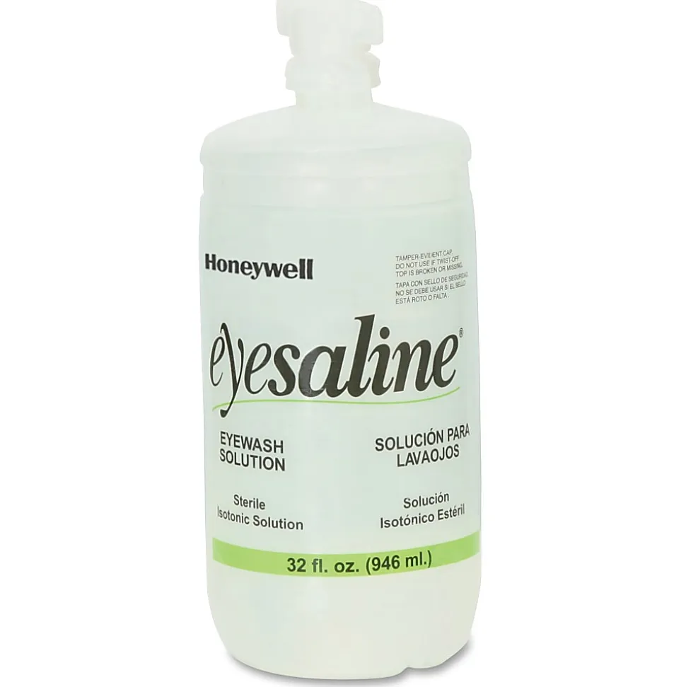 Honeywell Fendall Eyesaline Eyewash Solution - 1 quart - Tamper Resistant, Blow-fill-seal - 1 Each
