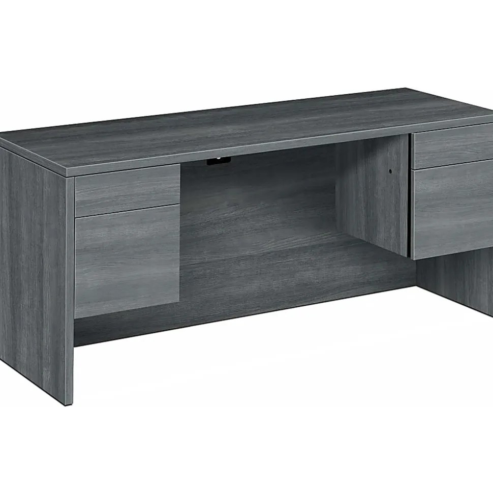 HON 10500 H10565 Credenza, 29.5"H x 60"W x 24"D, 4 x Box, File Drawer(s), Sterling Ash