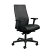 HON® Ignition 2.0 Ergonomic Mesh/Fabric Mid-Back Task Chair, Black