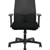 HON® Ignition Fabric High-Back Task Chair, 41% Recycled, Black