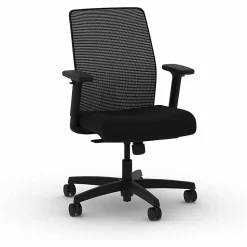 HON® Ignition Fabric High-Back Task Chair, 41% Recycled, Black