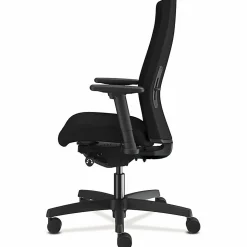 HON® Ignition® Fabric Mid-Back Task Chair, Black