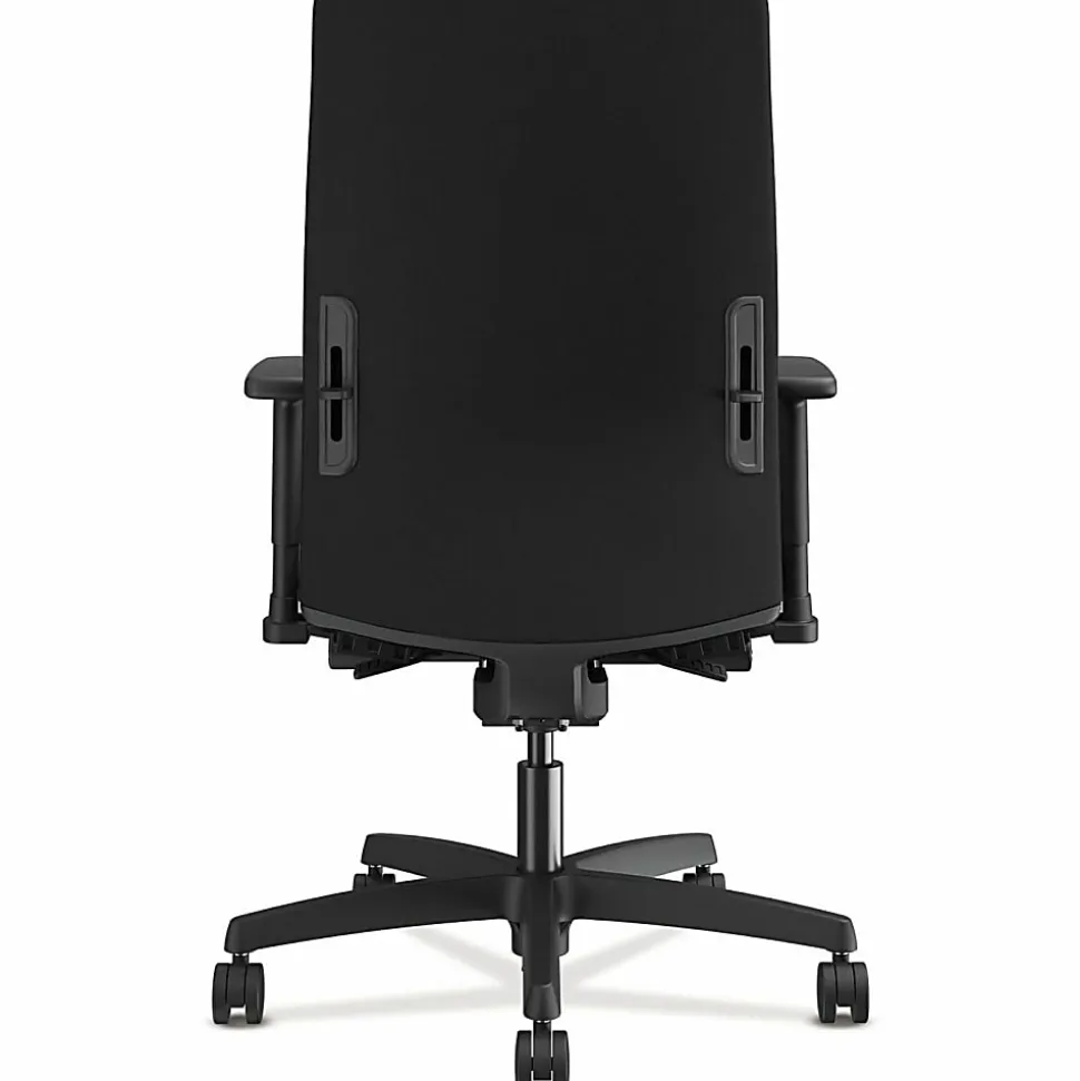 HON® Ignition® Fabric Mid-Back Task Chair, Black