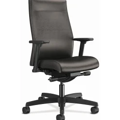 HON® Ignition™ Mid-Back Task Chair, T-Arms, Black