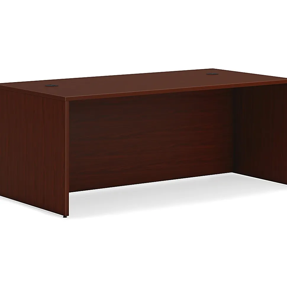 HON Mahogany Laminate Mod Desk Component, 29"H x 72"W x 36"D, Material: Metal, Mahogany Laminate
