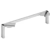 HON Mod Collection Credenza Support Legs - 7" x 30" - Finish: Silver, Metal