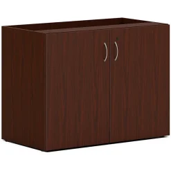 HON Mod HLPLSC3620 Storage Cabinet, 29"H x 36"W x 20"D, 2 Door(s), Traditional Mahogany