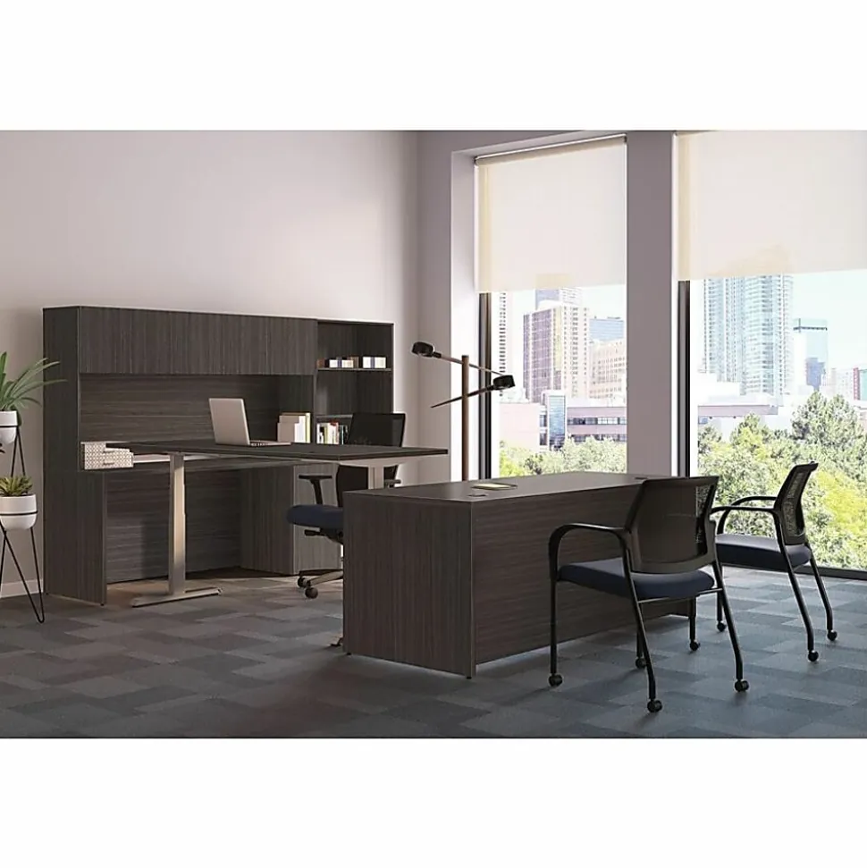 HON® Mod 72"W Credenza Shell, Slate Teak