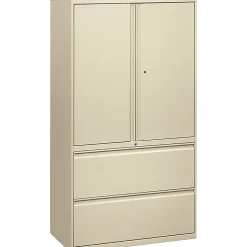 HON® 800 Series Storage Cabinet With Lateral File, 36