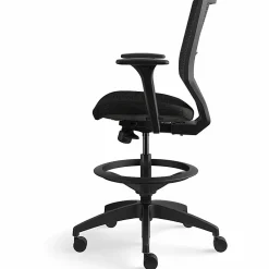 HON® Solve Task Stool, ReActiv, Black