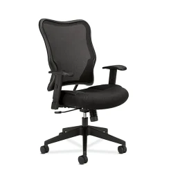 HON® VL702 Ergonomic Mesh High-Back Task Chair, Black