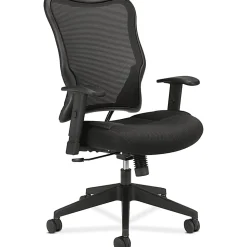 HON® VL702 Ergonomic Mesh High-Back Task Chair, Black