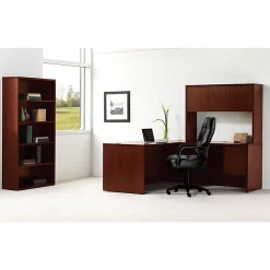 HON® 10500 72"W 2-Drawer Left-Pedestal Computer Desk, Sterling Ash