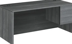 HON® 10500 66"W Right-Pedestal Computer Desk, Gray