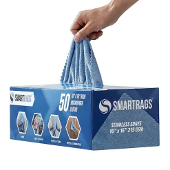 Hospeco SmartRags® Disposable Microfiber Towels, 35 Gram, 215 GSM, 16
