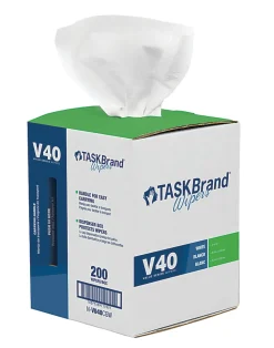 Hospeco TaskBrand V40 DRC Centerfeed Roll, 11”H x 8-1/2”D, 200 Sheets Per Pack