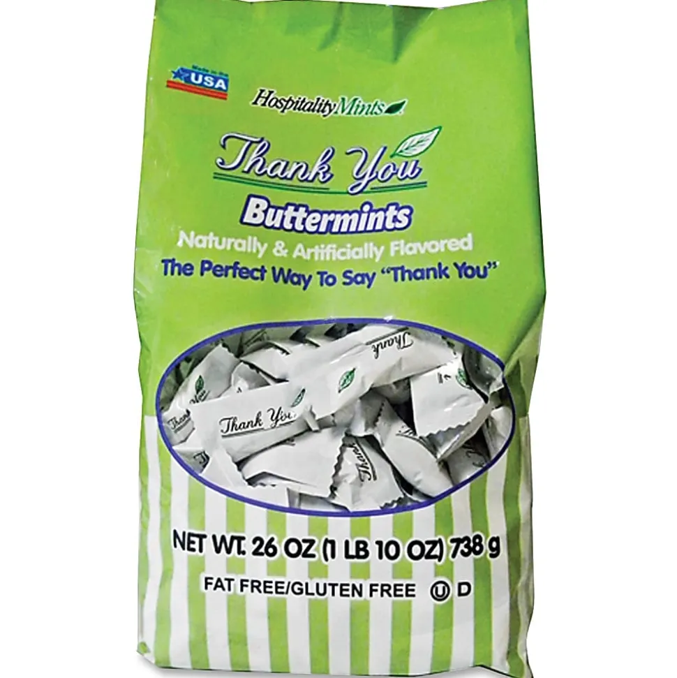 Hospitality Mints Thank You Mints, 26-Oz Bag