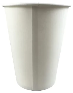 Hotel Emporium Hot/Cold Paper Cups, 12 Oz, White, Pack Of 50 Cups