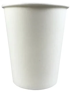 Hotel Emporium Hot/Cold Paper Cups, 8 Oz, White, Pack Of 50 Cups