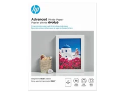 HP Advanced Photo Paper for Inkjet Printers, Glossy, 5
