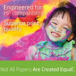 HP BrightWhite24 Inkjet Paper, 1 Ream, White, Letter Size (8 1/2
