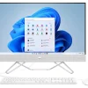 HP 27-cb0026 All-In-One Desktop, 27" Screen, AMD Ryzen 5, 8GB Memory, 512GB Solid State Drive, Windows® 11, 1J7P9AA#ABA