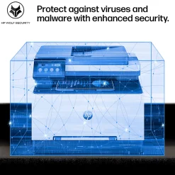 HP Color LaserJet Pro MFP 3301sdw Wireless Printer, Print, scan, copy, Fast speeds, Easy setup, Mobile printing, Best for office, AI-enabled